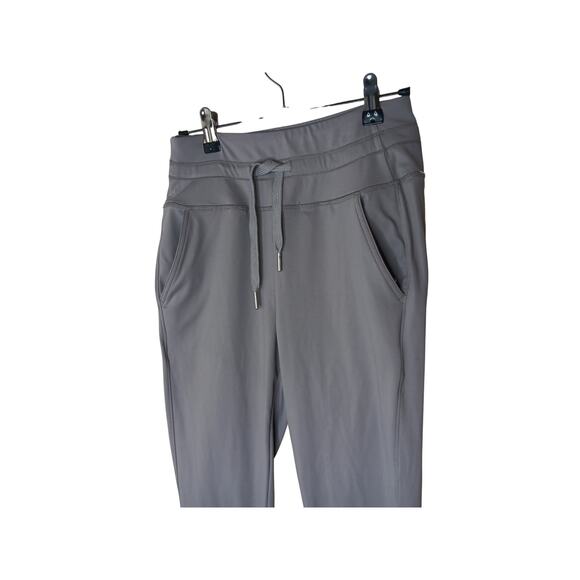 Halara Everyday Jogger Pants XS Gray Stretch Drawstring Pocket Comfort Active - Picture 5 of 12